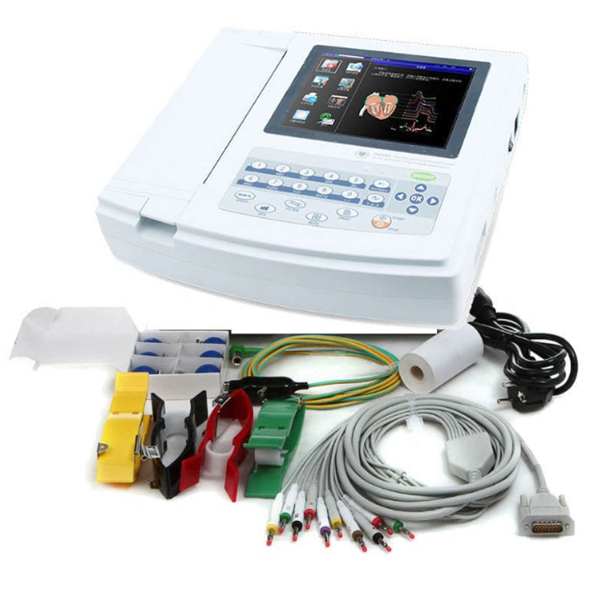 Eletrocardiógrafo 12 Canais ECG 1200G Contec