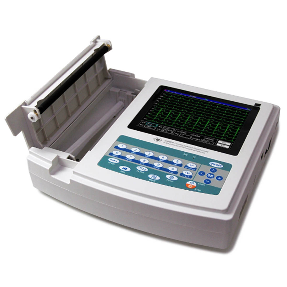 Eletrocardiógrafo 12 Canais ECG 1200G Contec