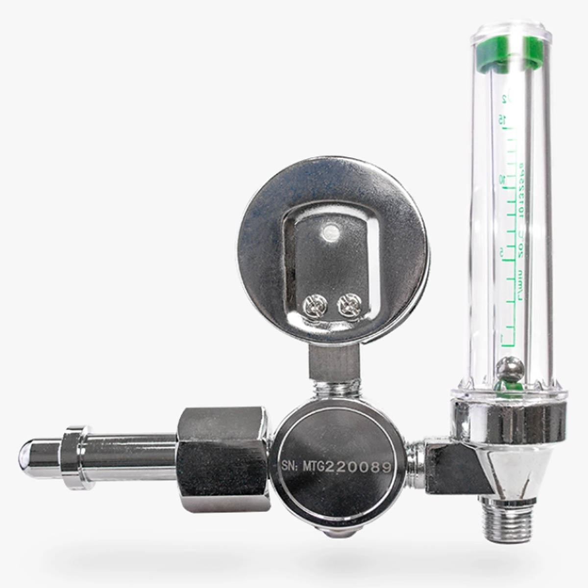 Regulador de Pressão com Fluxometro para Oxigênio Medicinal Gaslive 1-15 L/MIN