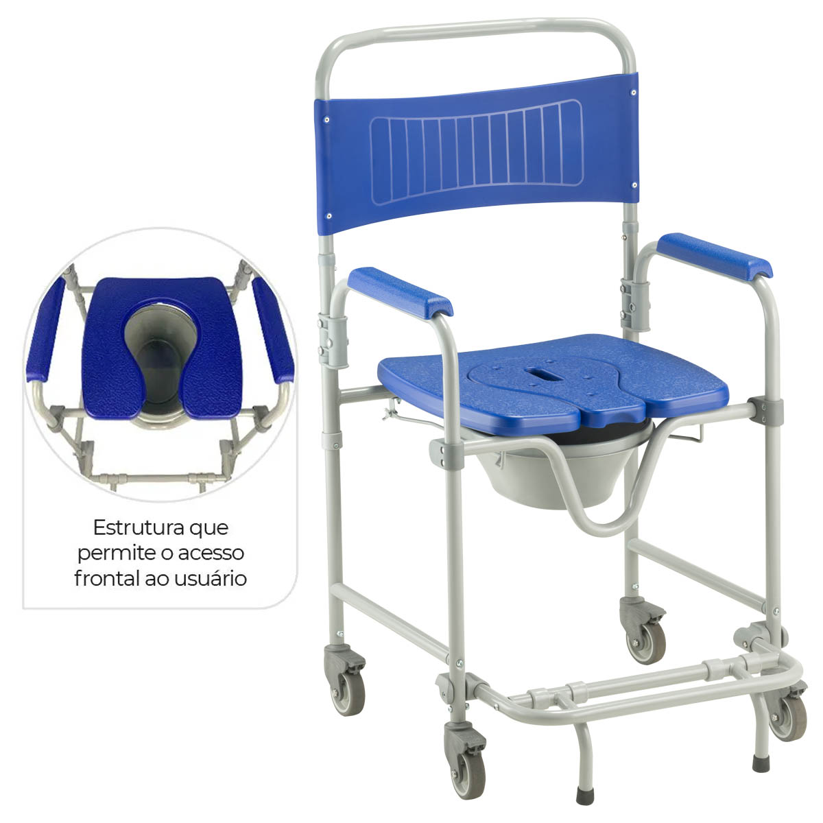 Cadeira de Banho D45 Higienica Dellamed