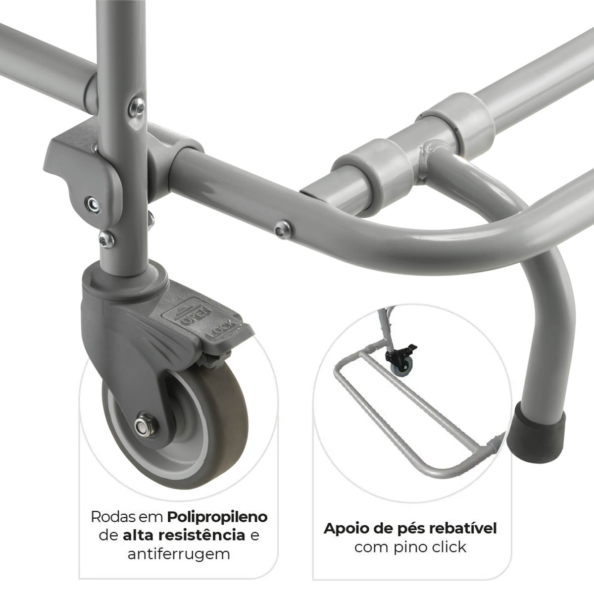 Cadeira de Banho D45 Higienica Dellamed
