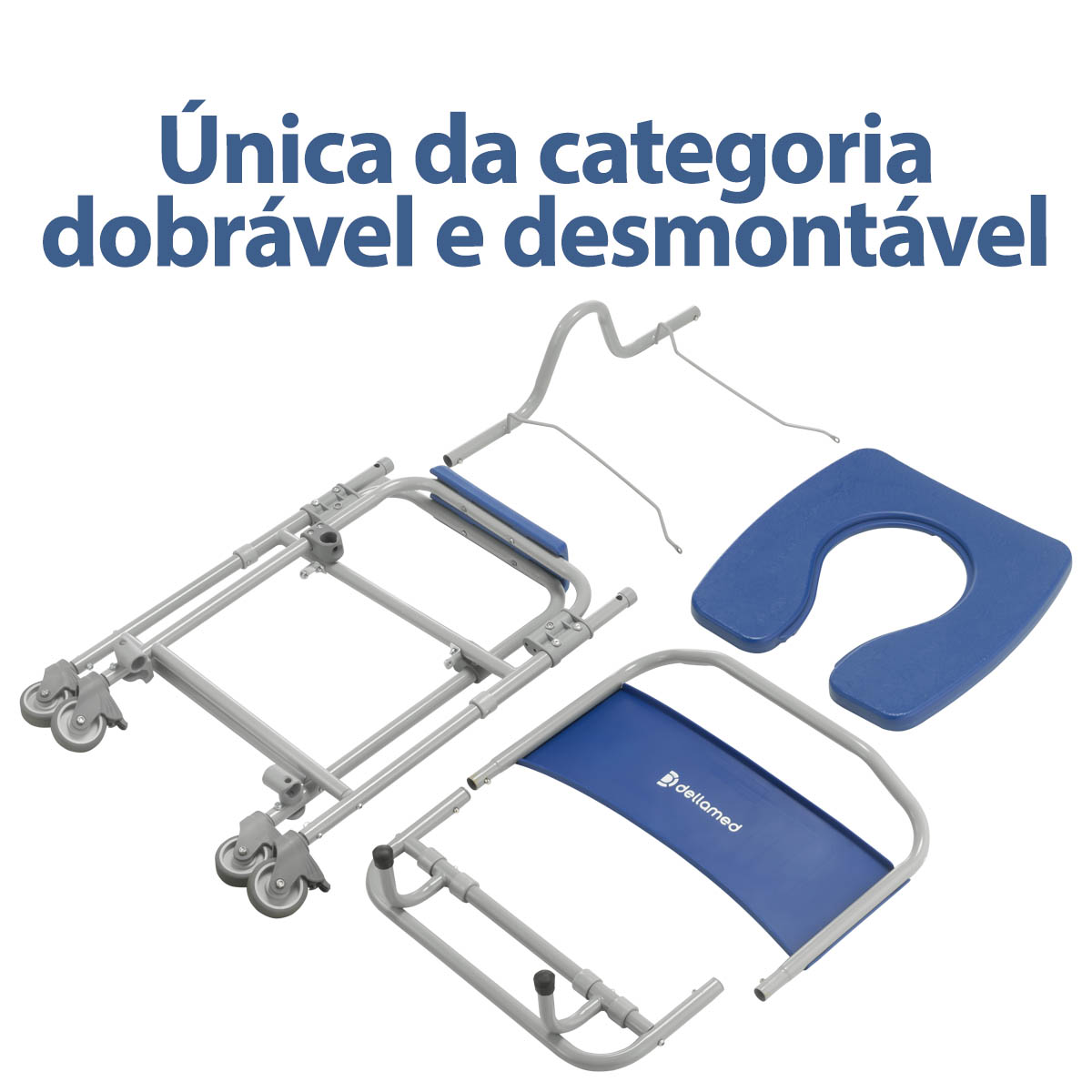 Cadeira de Banho D45 Higienica Dellamed
