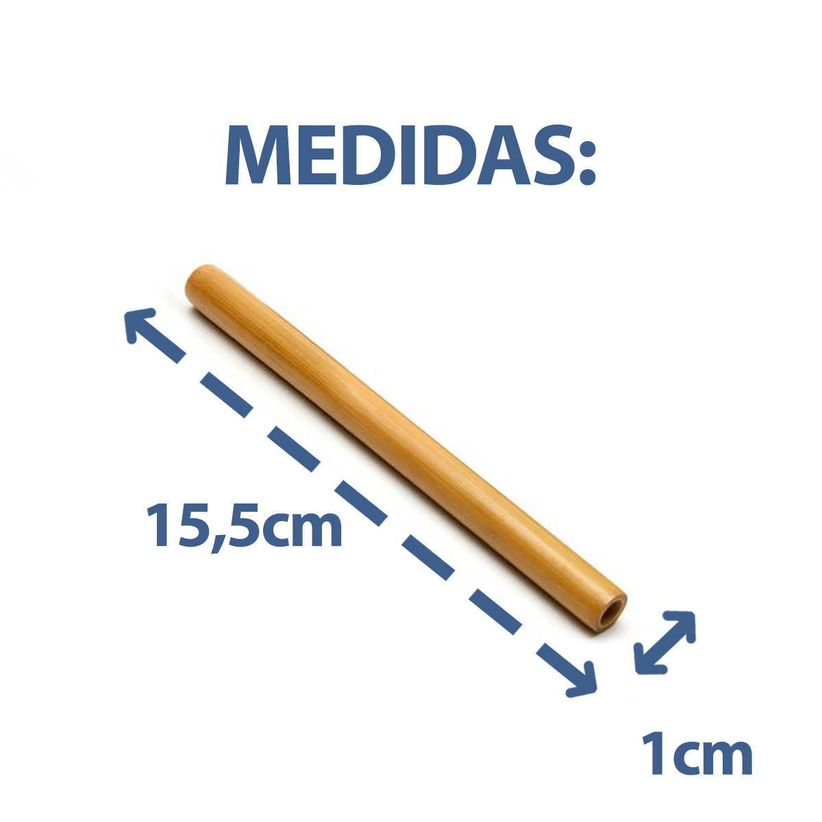 Kit Bambu para Massagens Modeladora Corporal e Facial com 6 Peças