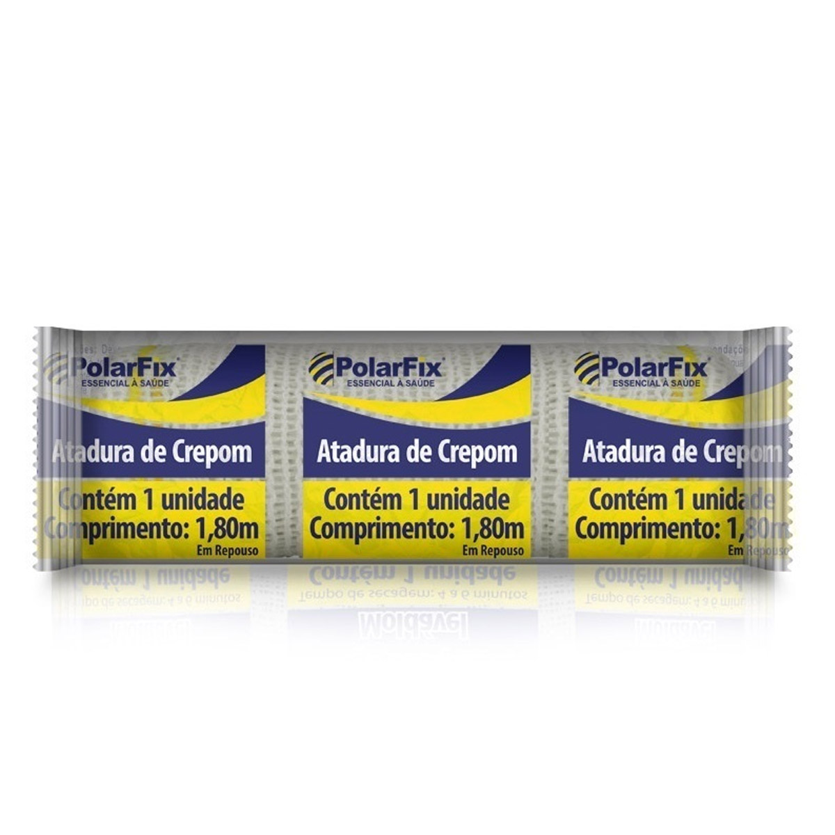 Atadura Elastica 10cm x 2,2m unidade Polarfix