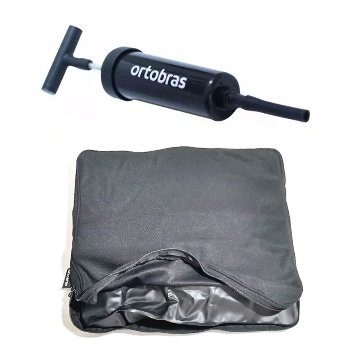 Almofada de Cadeira de Rodas Inflável Comfort Air 46x46x5,5cm Ortobras