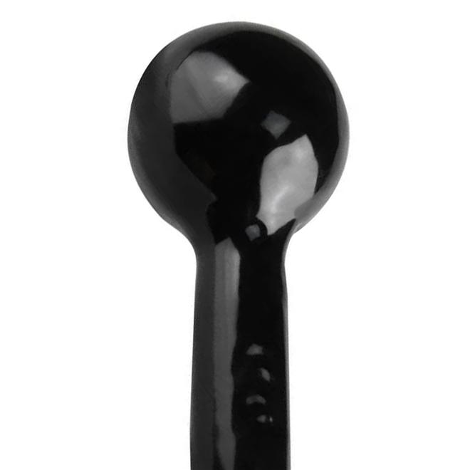 Par de Halter Emborrachado Preto 0,5kg