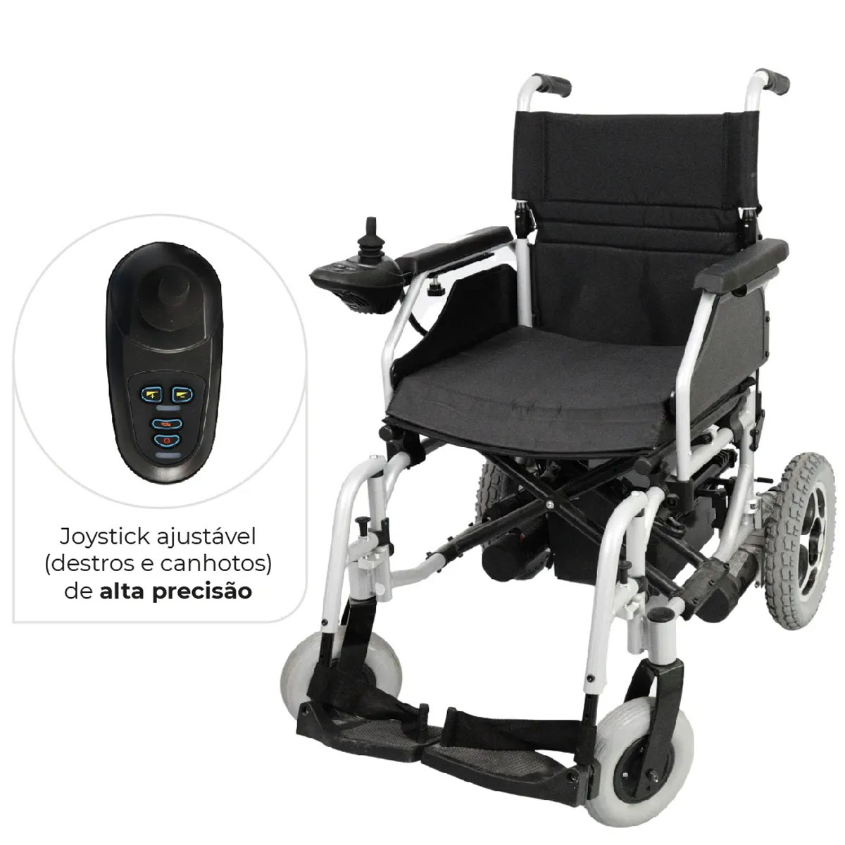 Cadeira de Rodas Motorizada Dobrável D900 Dellamed