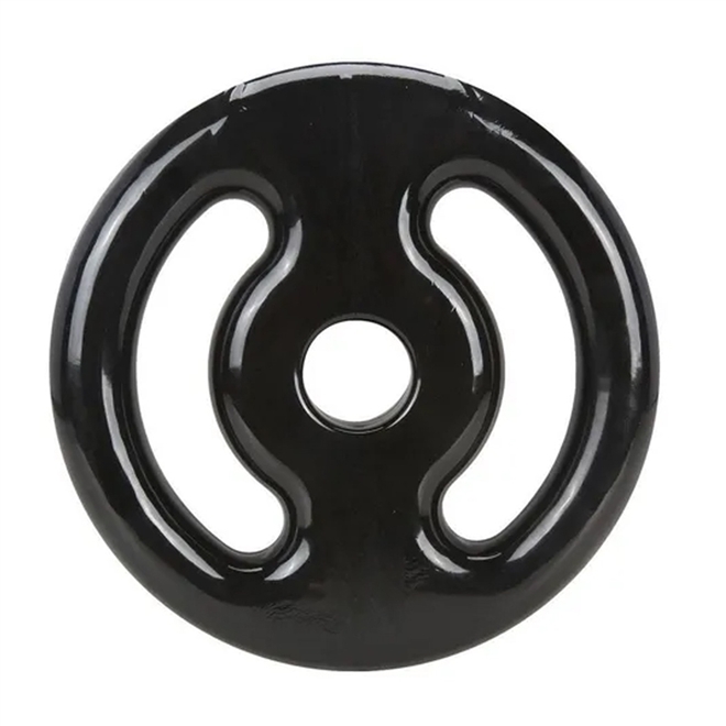 Anilha Emborrachada Preto 1kg