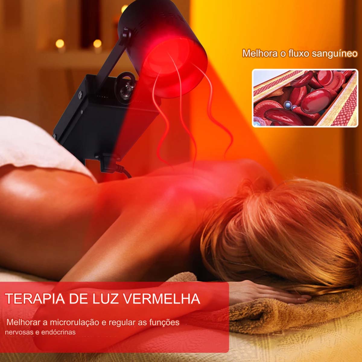 Lâmpada Infravermelho 150W 220V Doctor Lamp