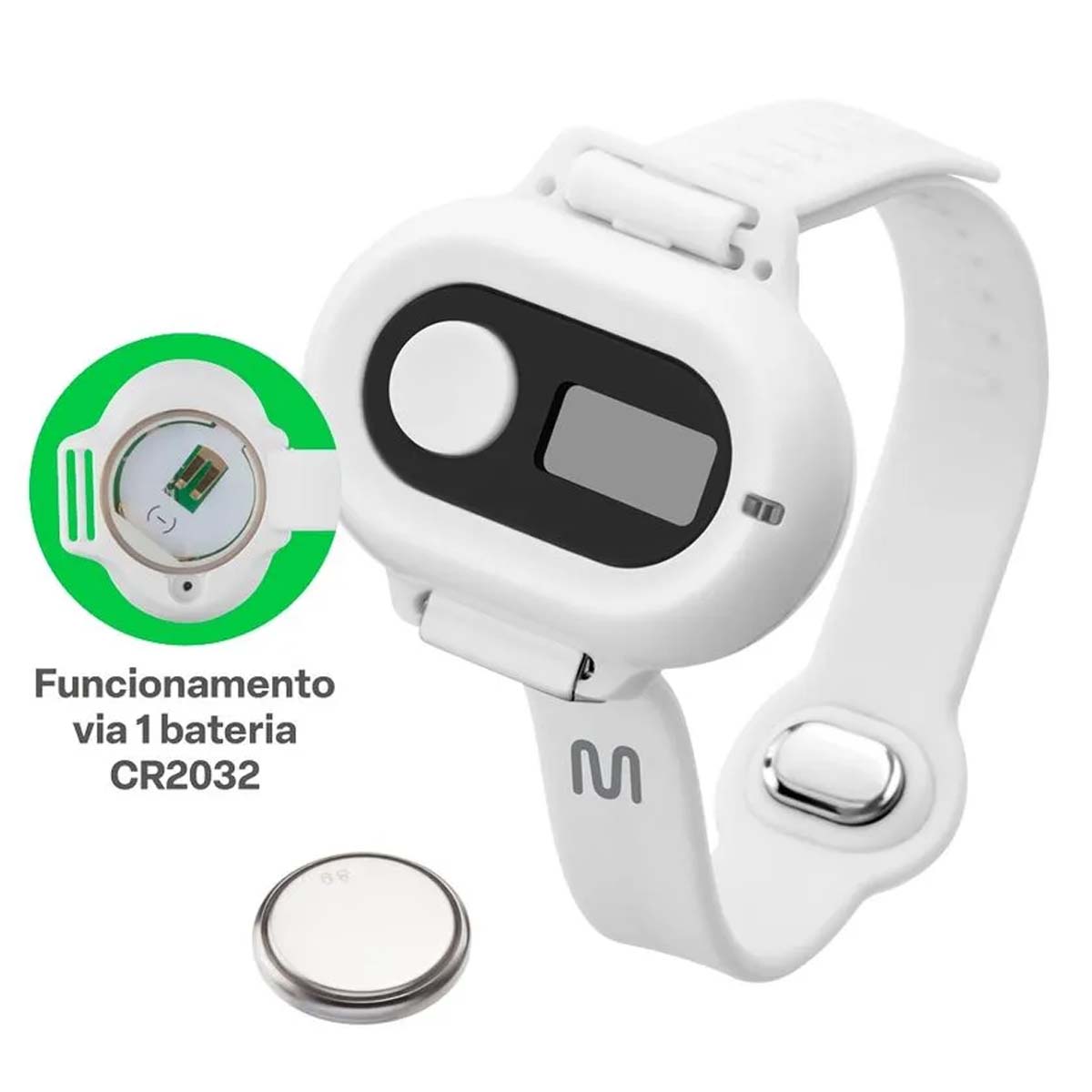 Termômetro Inteligente com Bluetooth Baby Pulseira Multilaser 