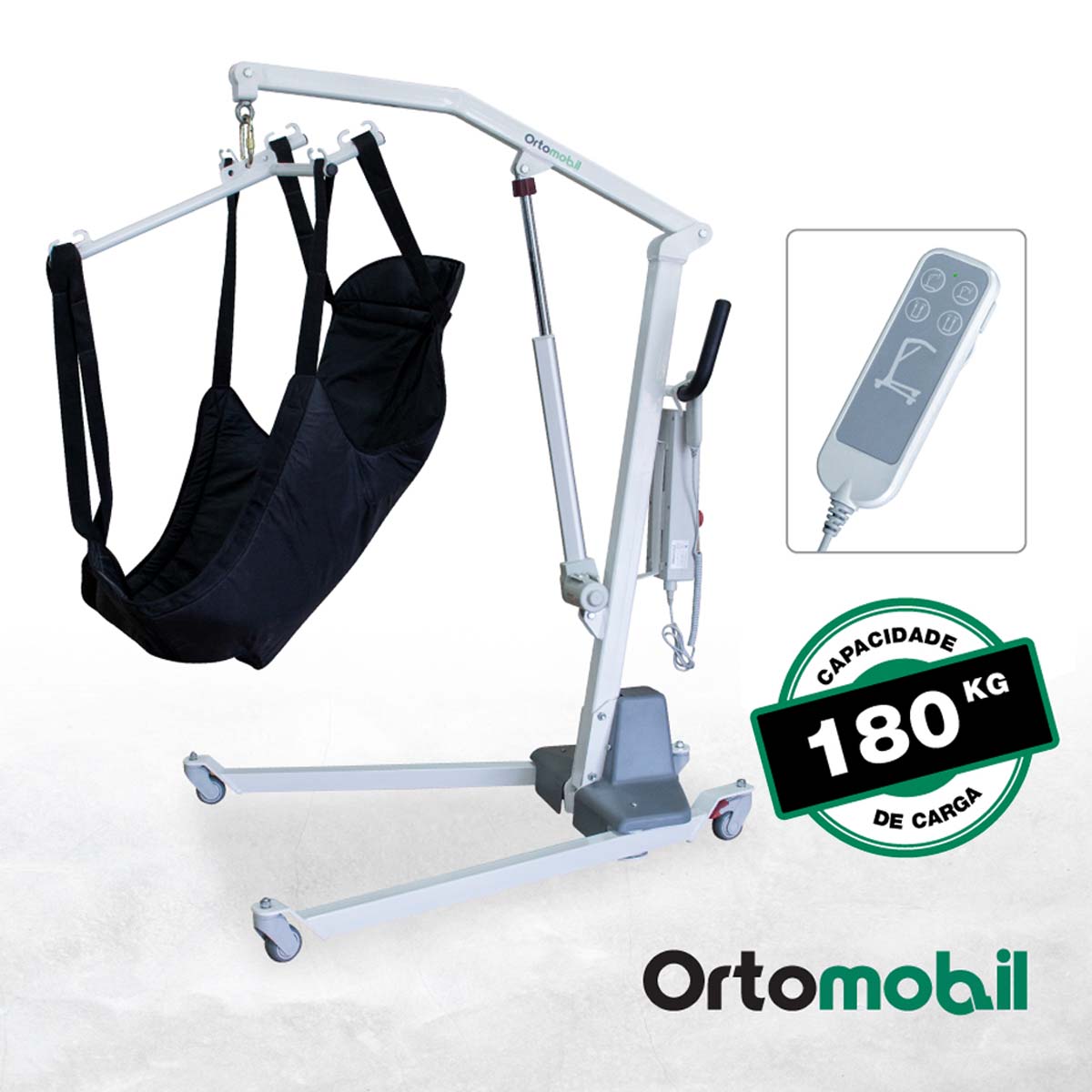 Elevador Guincho de Transferência Elétrico 180 Kg Ortomobil