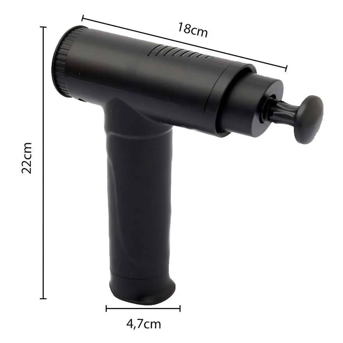 Massageador Pistola Miofascial Profissional Massage Gun 123 Útil