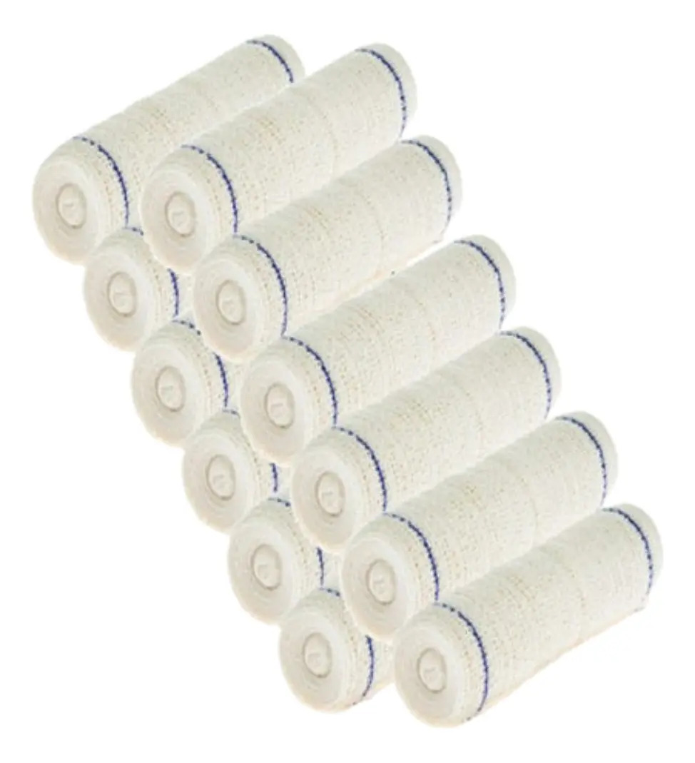 Atadura Crepe 13 fios 15cm X 1,80m 12und Farmatex