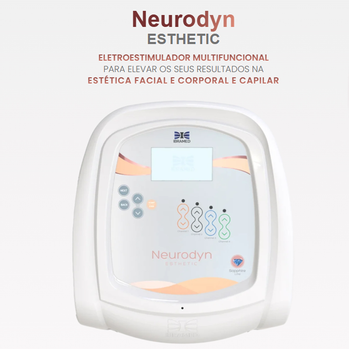 Neurodyn Esthetic Multicorrentes 06 Canais Ibramed