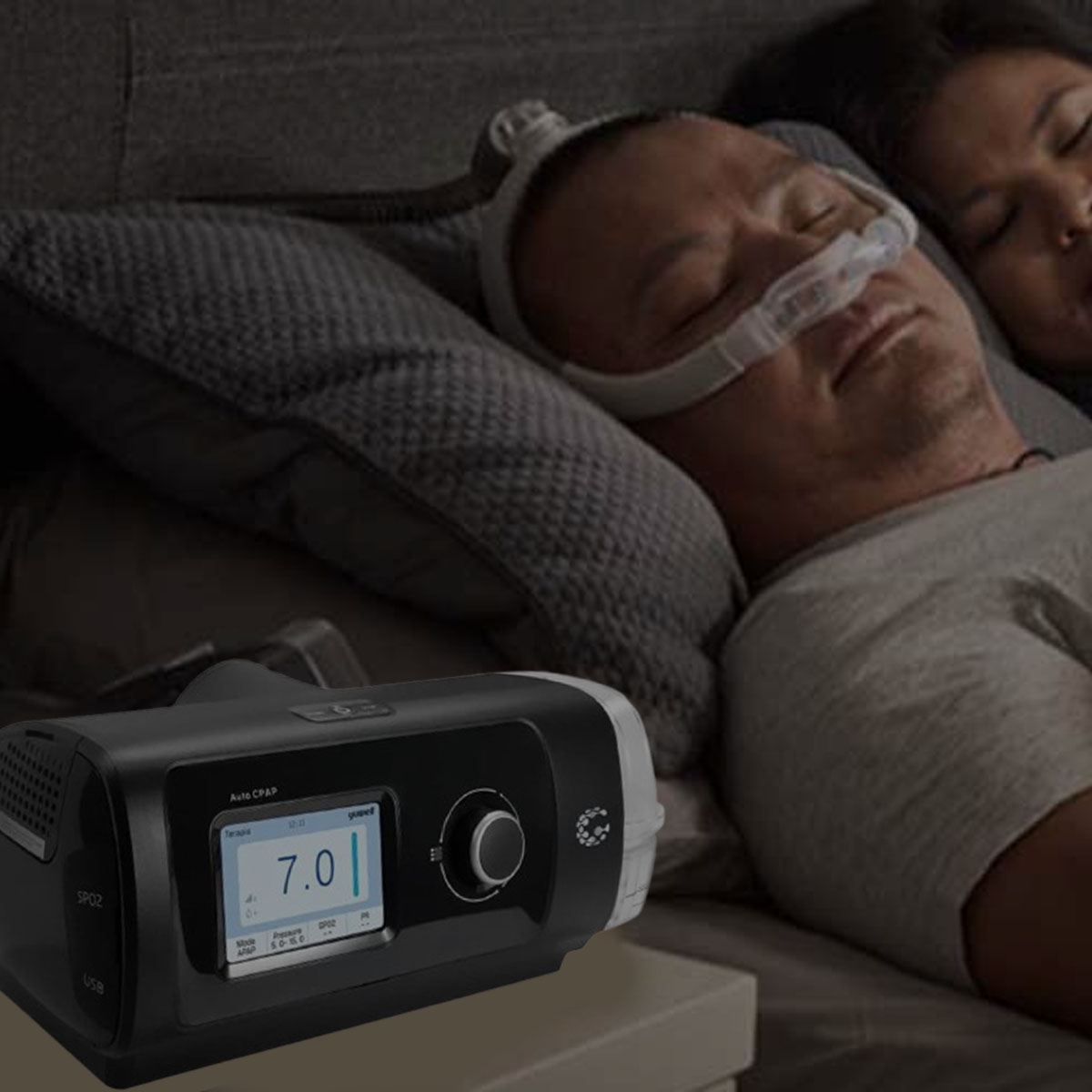 Cpap Automático Sleeplive com Umidificado WI-FI YH-480