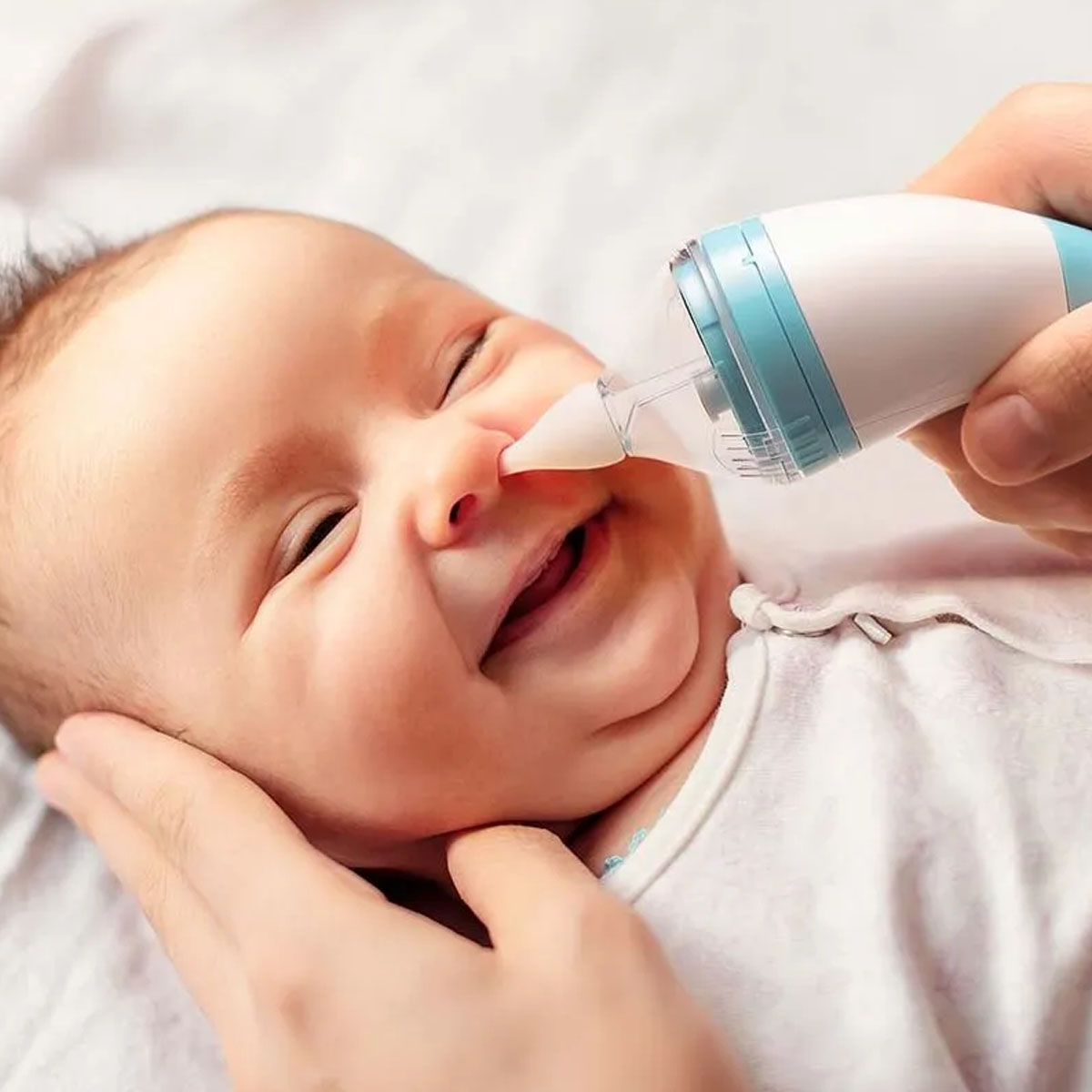Aspirador Nasal Elétrico Azul Perfect Baby Multikids