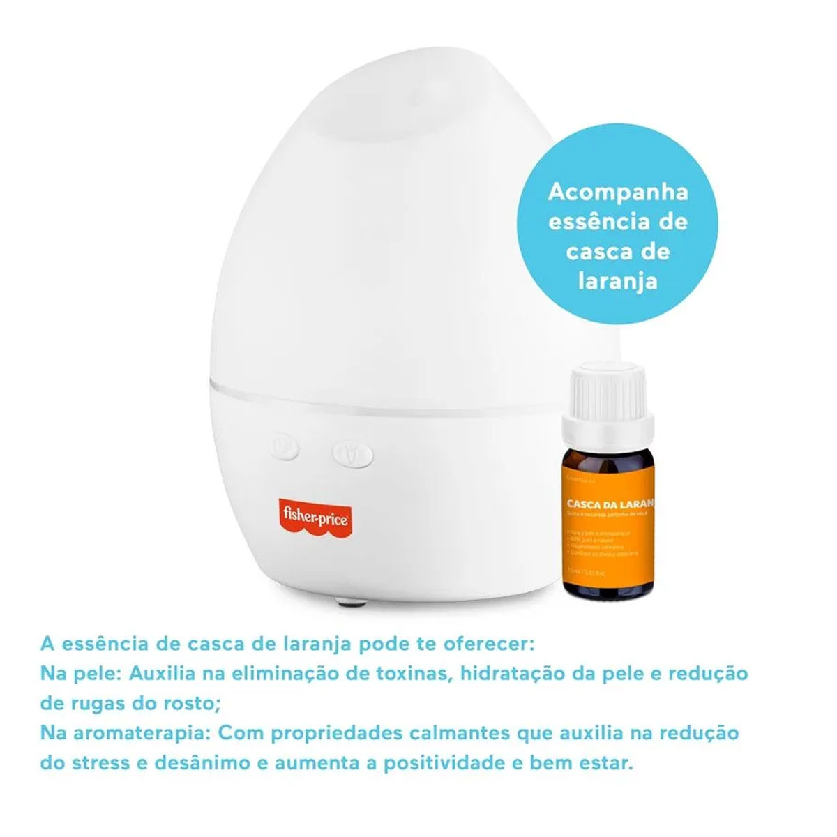Difusor de Aromas Silencioso Fisher Price