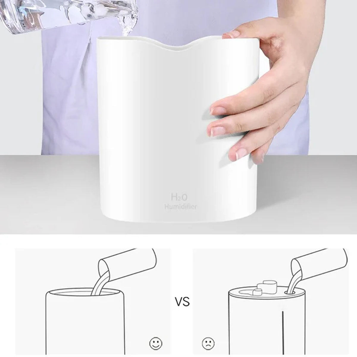 Umidificador de Ar H20 2000ML