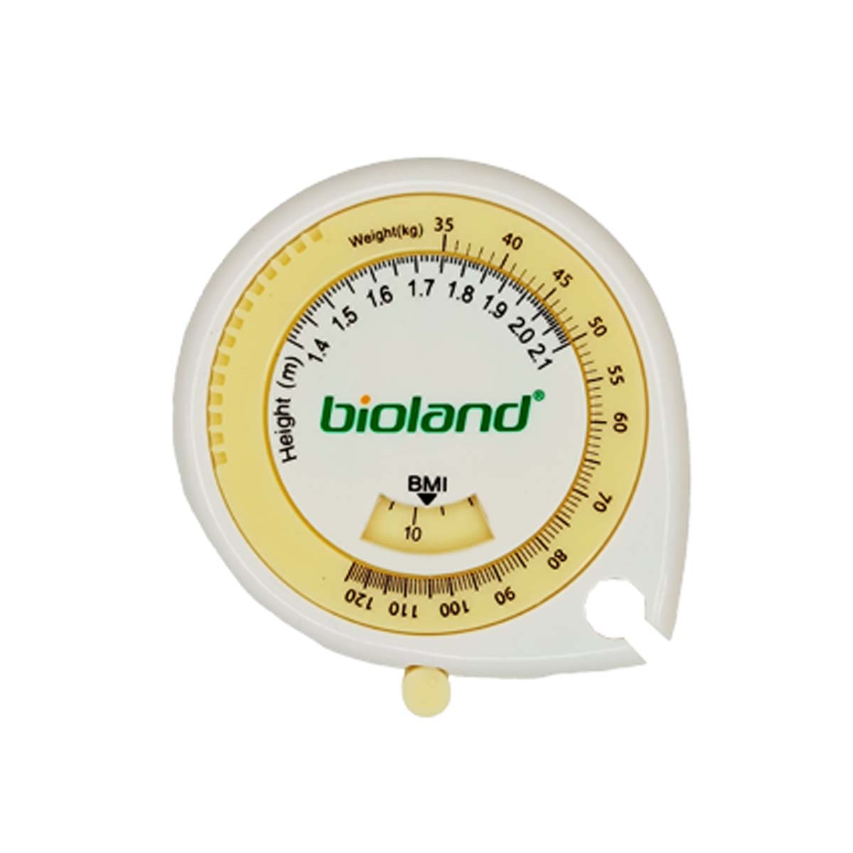 Fita Métrica com Dico de Índice de Massa Corporal 1,5m GF-003 Bioland