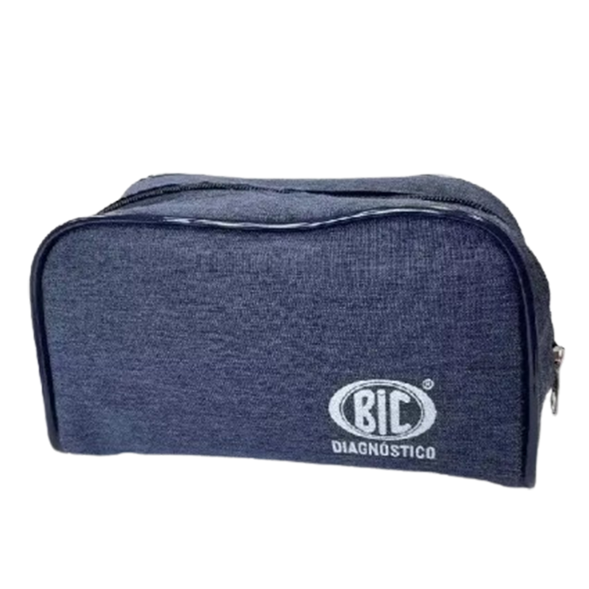 Esfigmomanômetro Bic Adulto Nylon Velcro e Estetoscópio Duplo Inox Azul New Innova Plus
