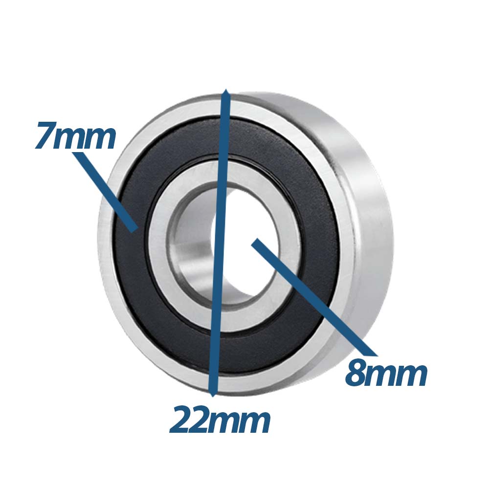 Roda Pneu Maciço 200x50 Cadeira de Rodas D400 Dellamed Par
