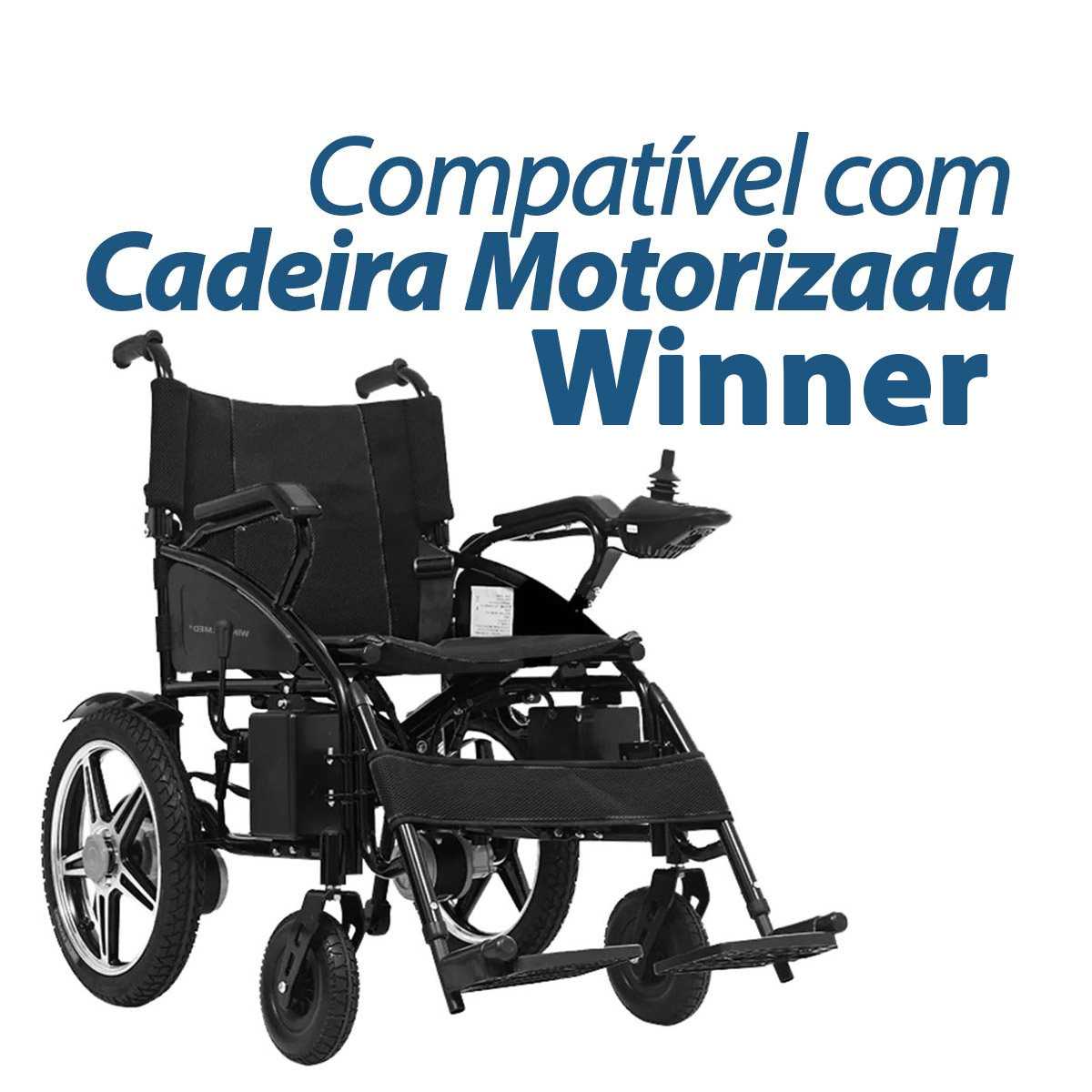 Joystick Completo Cadeira de Roda D800 Dellamed