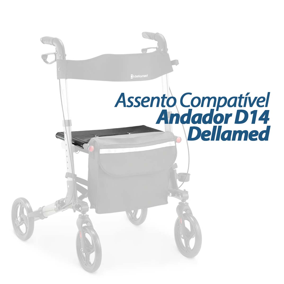 Assento do Andador D14 Dellamed 25x48cm