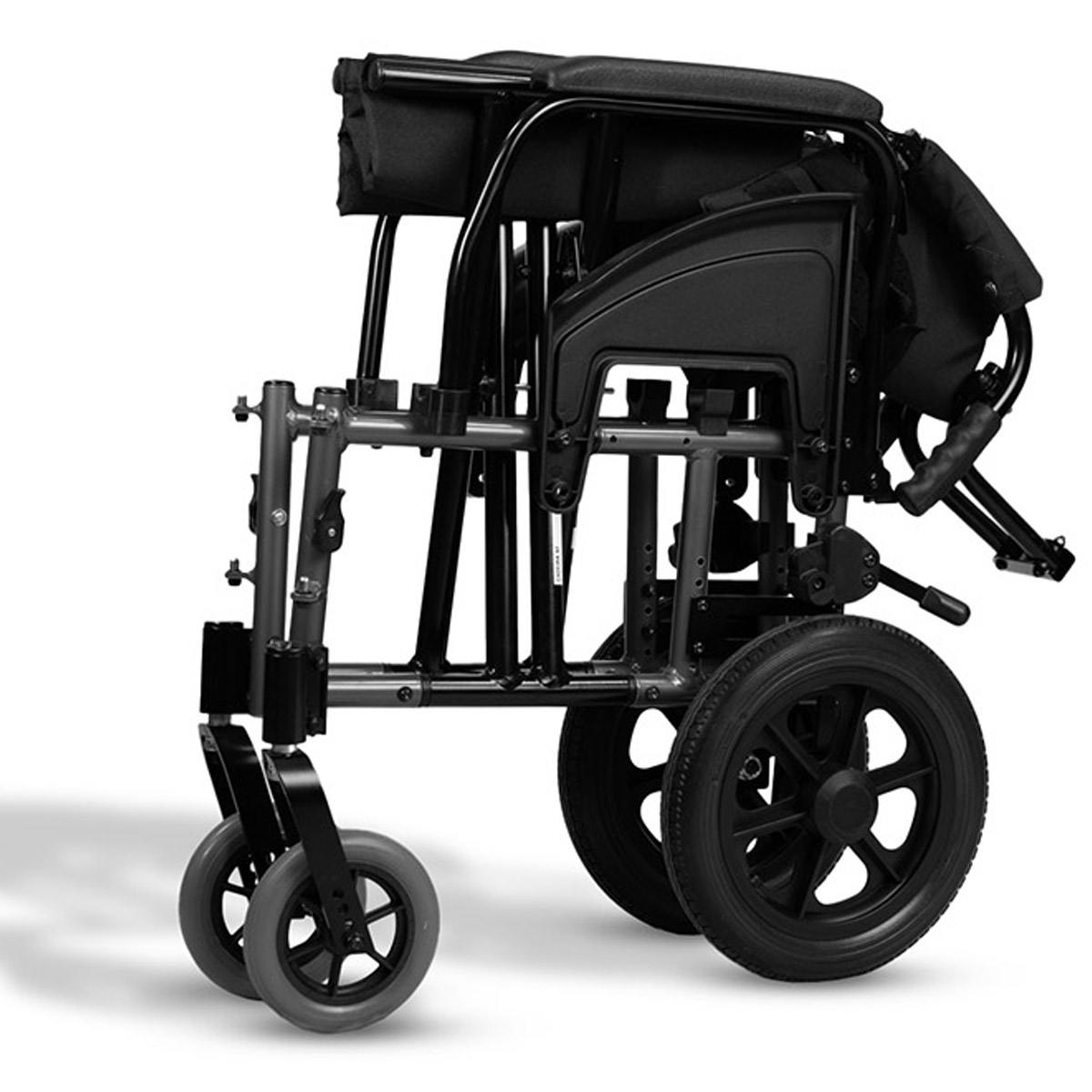 Cadeira de Rodas ULX Transit Grafite 44cm Ortobras