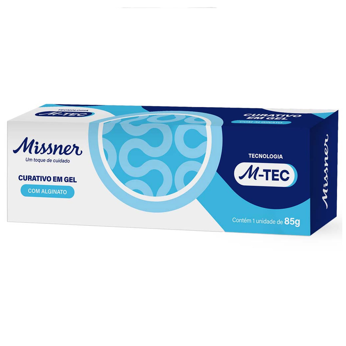 Curativo em Gel Com Alginato M-TEC 85g Missner