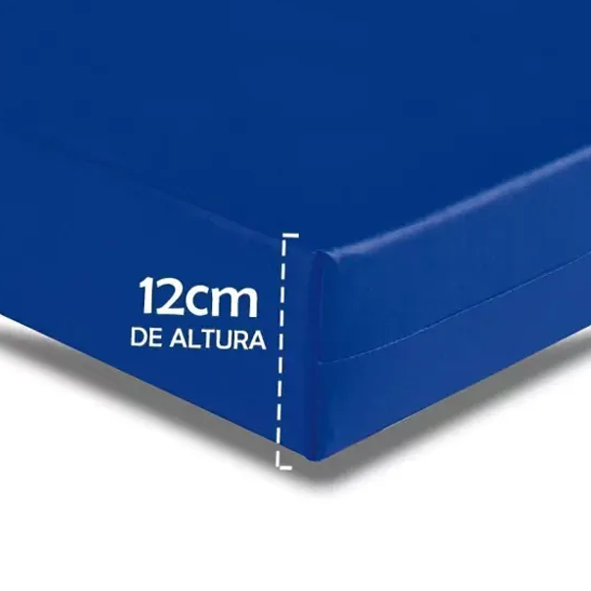 Colchão Hospitalar D28 Azul 188x88x12cm Polipro