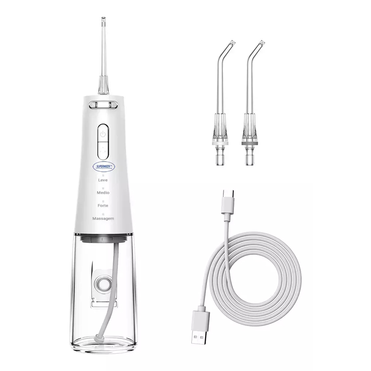 Irrigador Oral Bucal Recarregável Supermedy 300ml