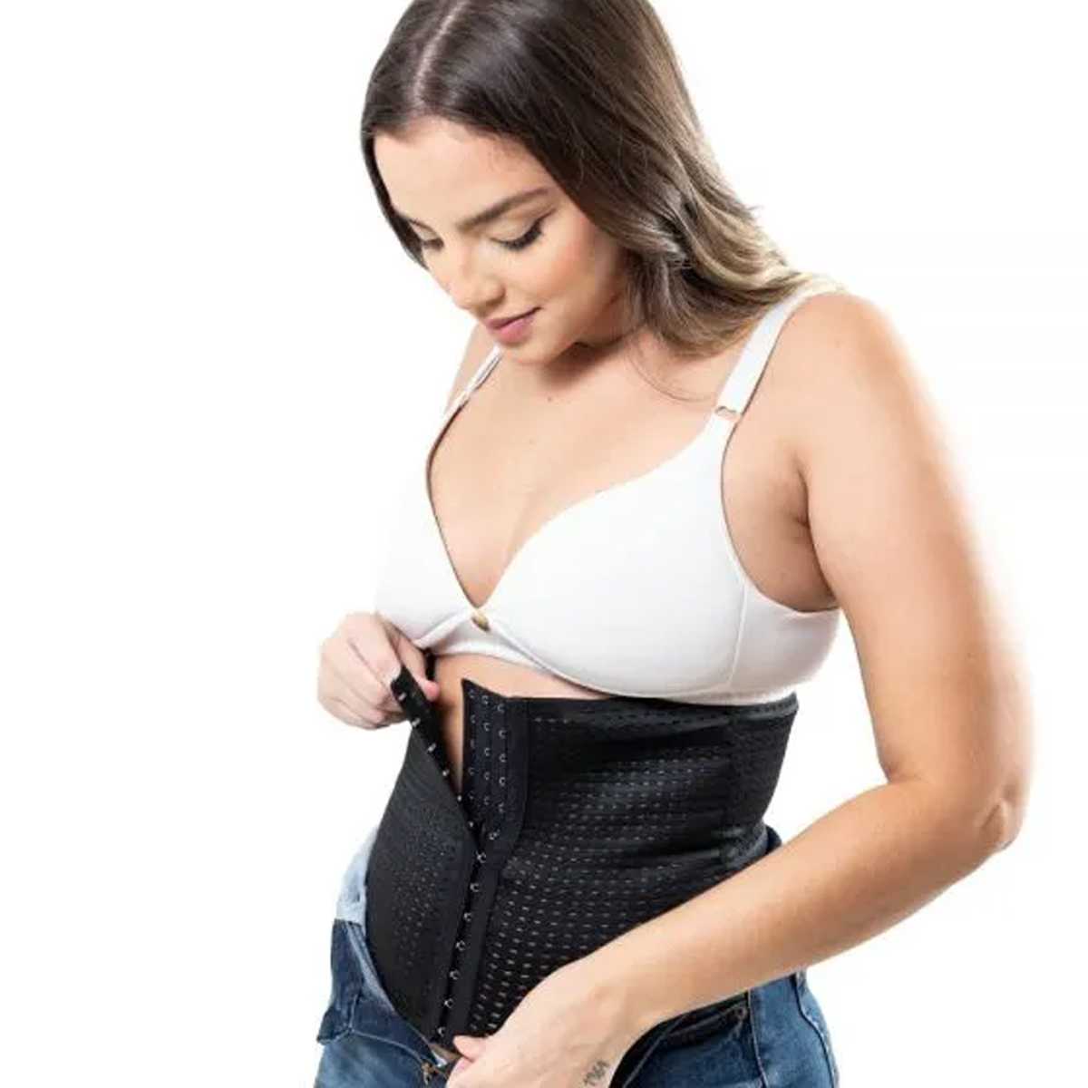Cinta Modeladora Ventilada Seca Barriga Ortho Pauher