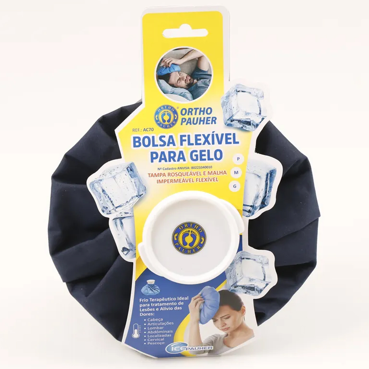 Bolsa Flexível para Gelo 26cm Ortho Pauher