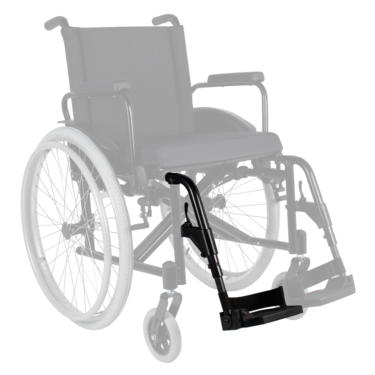 Pedal para Cadeira Ortomobil 44/50 Bipartido Direito