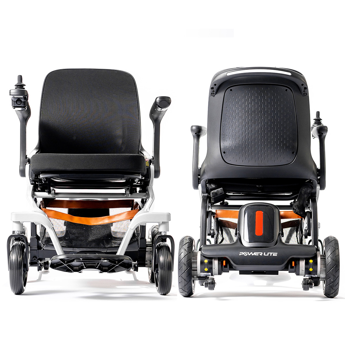Cadeira de Rodas Motorizada Power Lite Slim Branco Mobility