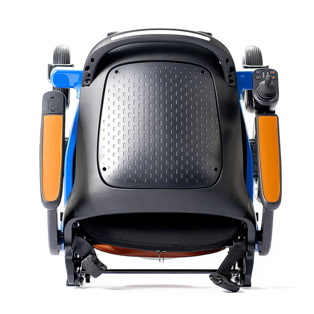 Cadeira de Rodas Motorizada Power Lite Slim Azul Mobility