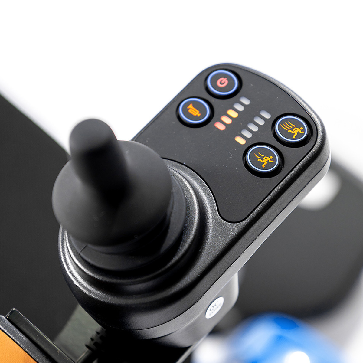 Cadeira de Rodas Motorizada Power Lite Slim Azul Mobility