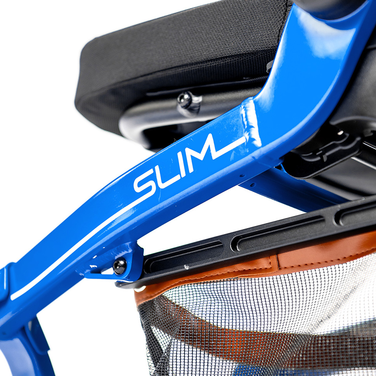 Cadeira de Rodas Motorizada Power Lite Slim Azul Mobility