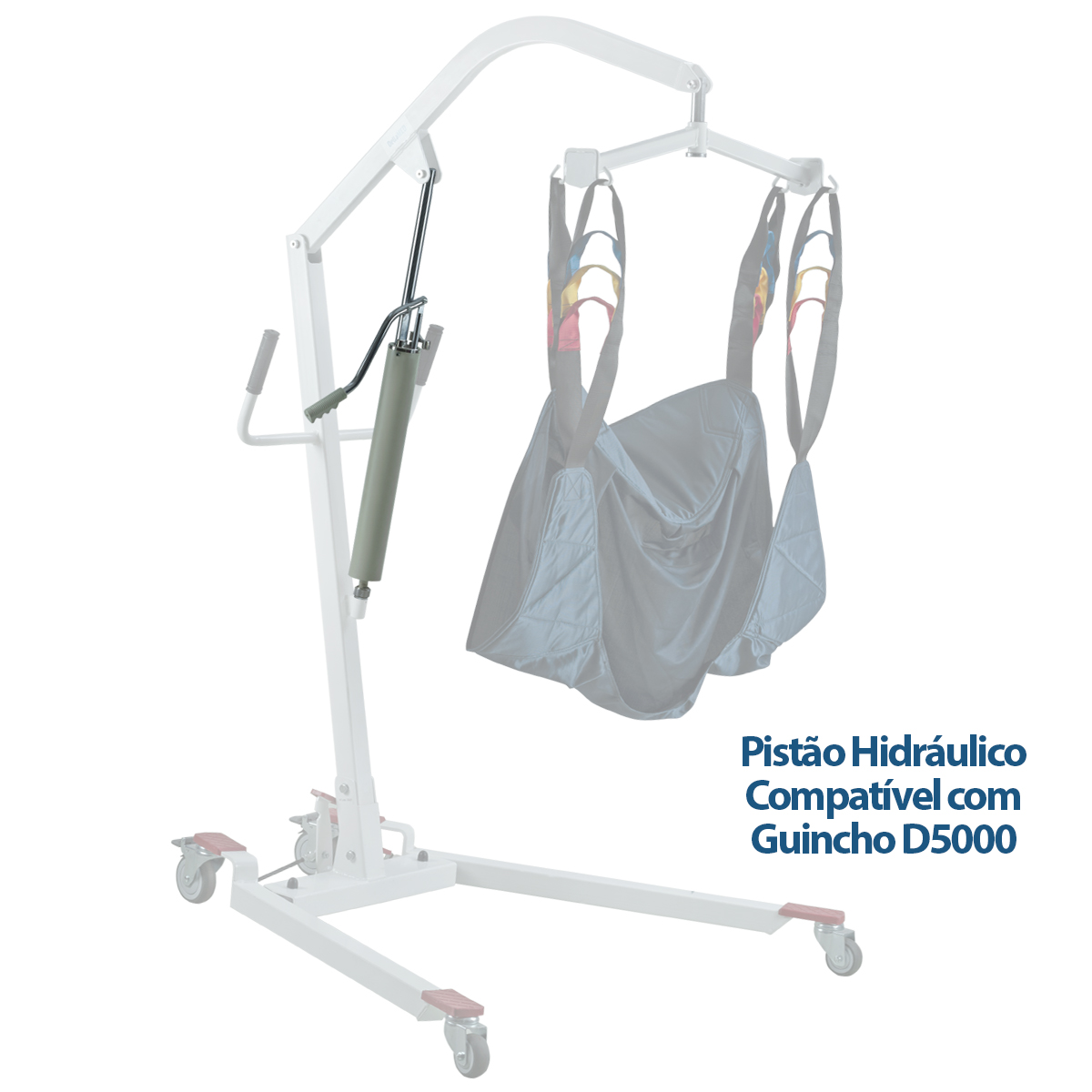 Pistão Hidráulico Compatível com Guincho D5000 Dellamed