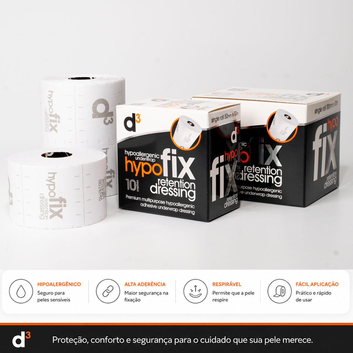Proteção Pele Pré Tape para Bandagem HypoFix D3