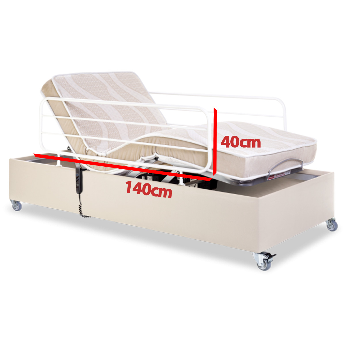 Grade de Proteção para Cama Confort Par Pilati 140x40cm