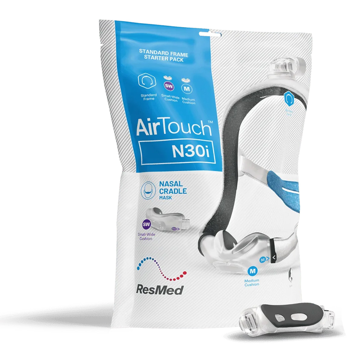 Máscara Nasal AirTouch N30i Cpap ResMed