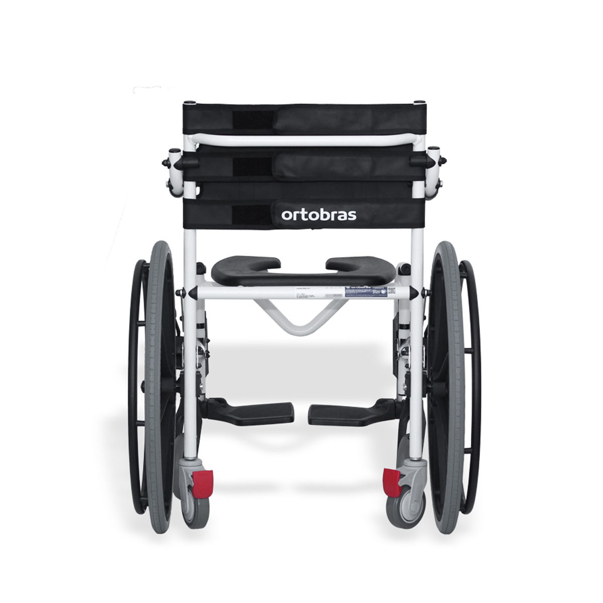 Cadeira de Rodas para Banho 120kg H1 Ortobras