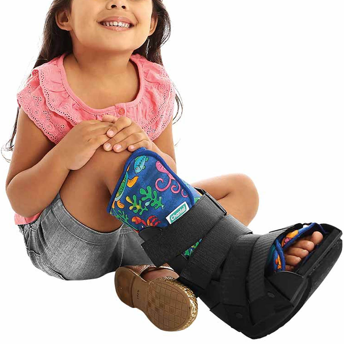 Bota Imobilizadora Robocop Infantil Estampado Chantal
