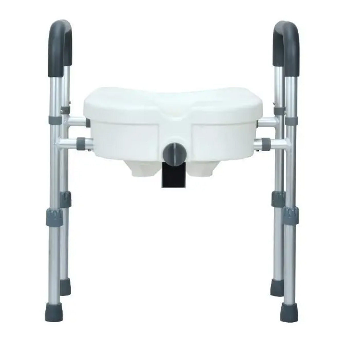 Assento Sanitário Elevado com Barra de Apoio Lateral Senior Care 