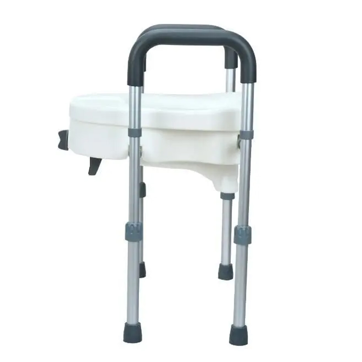 Assento Sanitário Elevado com Barra de Apoio Lateral Senior Care 