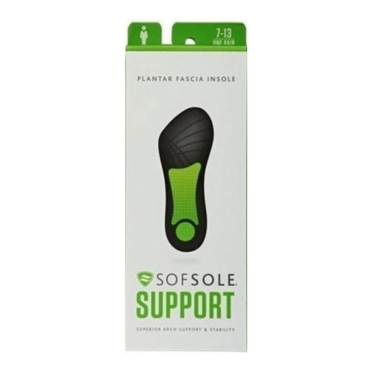 Palmilha Support Plantar Fascia Sof Sole Chantal
