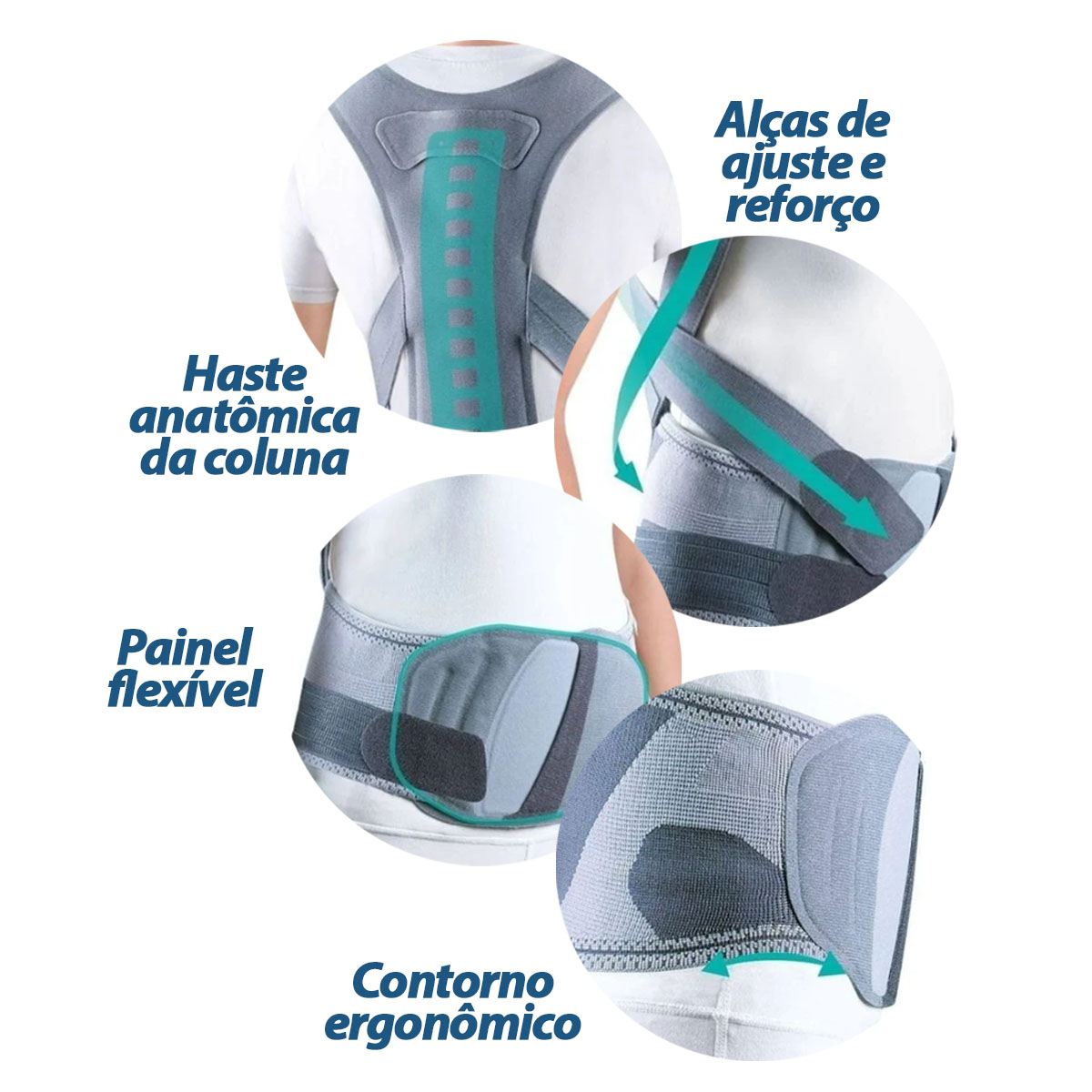 Colete Spinal Adjustor Oppo Accutex Chantal