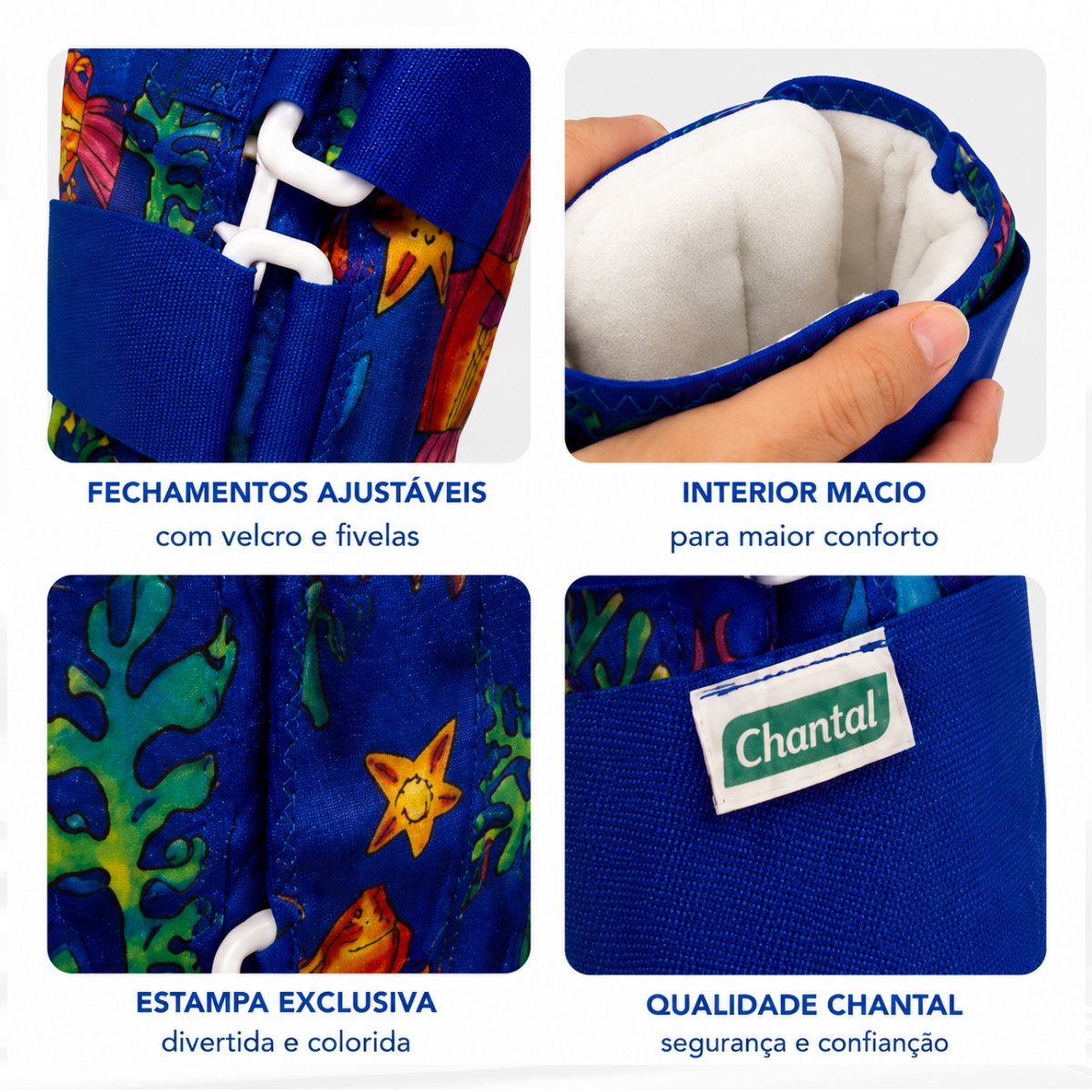 Imobilizadora de Joelho Infantil Estampado Chantal