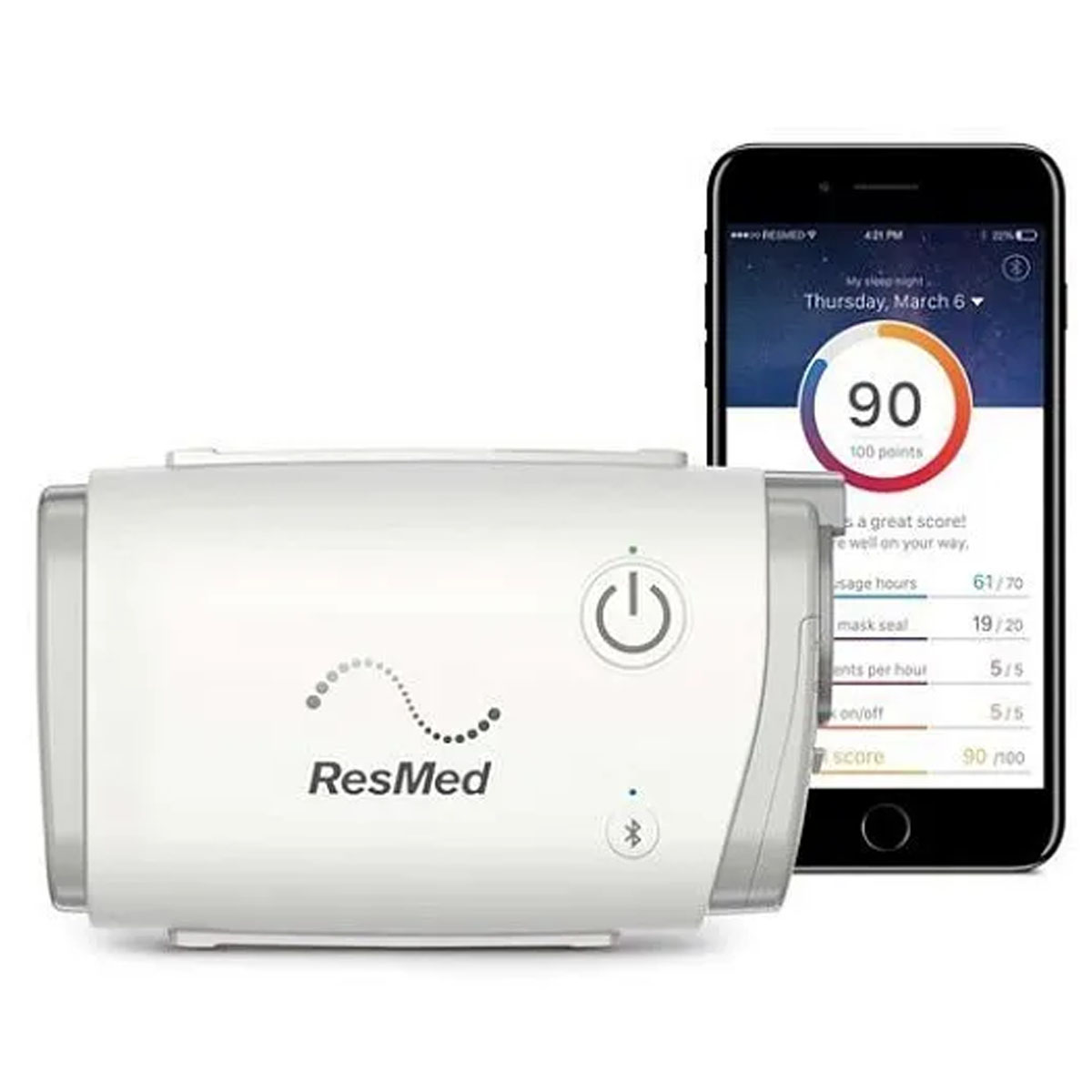 Cpap Automático Portátil AirMini AutoSet ResMed